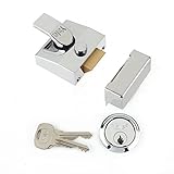 Yale Locks P85 Visi Pack - Cerrojo con pestillo Muerto (4 cm), Color Cromado [Importado de Reino Unido]