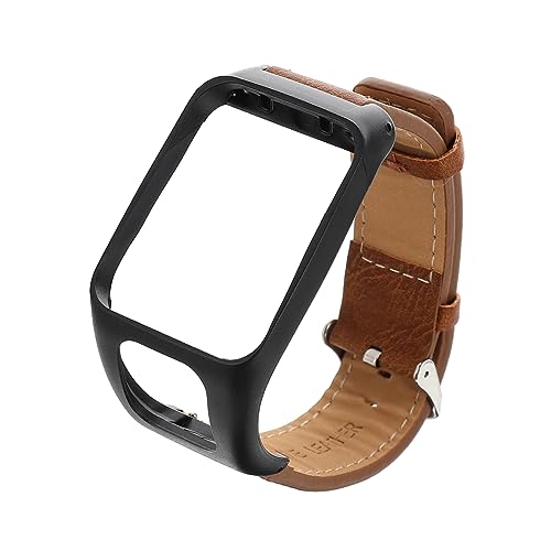 Homoyoyo Retro Textured Watchband Replacement for for Christmas Birthday Festivals