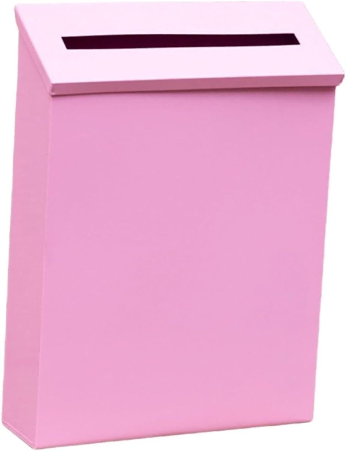 Boîte aux lettres en métal décorative et étanche à la pluie pour mur extérieur