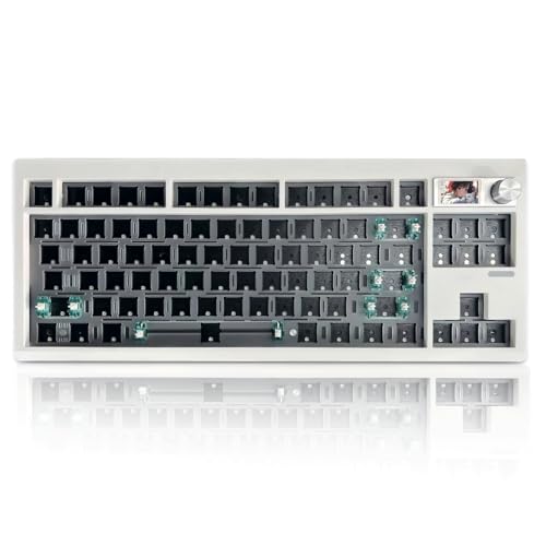 ZUOYA GMK87 TKL Mechanical Keyboard Kit with TFT...