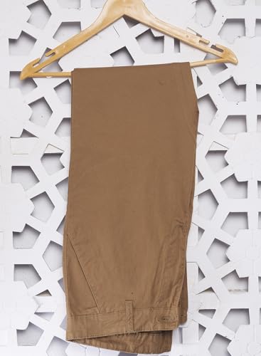 Image of DIVISIVE Men's Regular Fit Cotton Chinos Trousers Pants