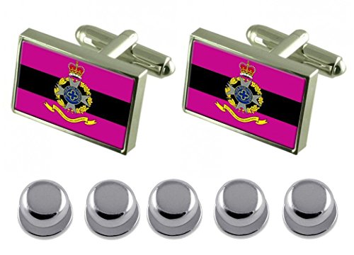 Select Gifts Hemdjurk Studs Leger Kaplains Militaire Engeland Vlag Manchetknopen