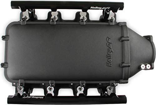 New Holley Modular Lo-Ram Efi Manifold Kit,Front-Feed Plenum,Black Finish,Compatible With Ls1,Ls2 & Ls6 Gen Iii & Iv Engines #TOP4