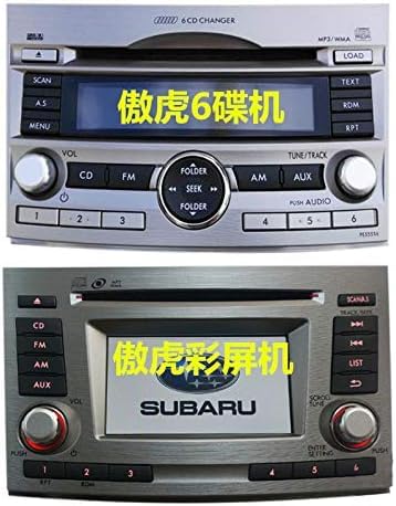 weevoo Bluetooth AUX Adapter Wireless Audio Phone Call Hands Free Microphone for Subaru Outback Legacy 6-disc CD Player