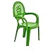 Resol Kinder Gartenstuhl - Kunststoff - Grün - Kindermöbel (1 Stuhl)