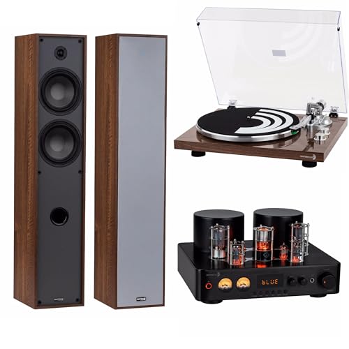 Dayton Audio Premium Hi-Fi Floorstanding Stereo System - Wood