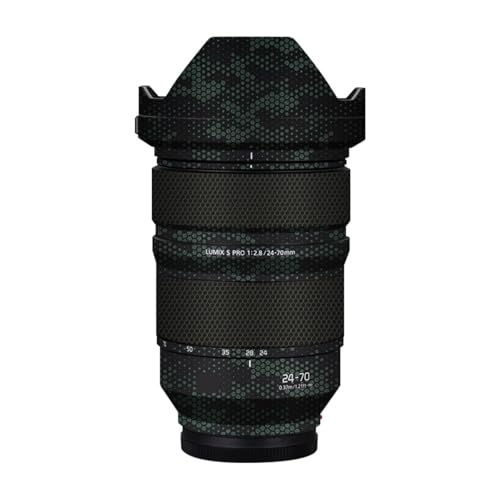 Protection corps objectif Panasonic Lumix S 24-70 mm F2.8 film anti-rayures vert amba