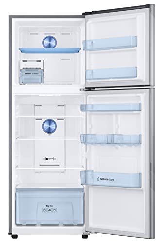 Image of Samsung 301L 2 Star Inverter Frost-Free Convertible 5 In 1 Double Door Refrigerator Appliance (RT34C4522YS /HL,Silver Archi)