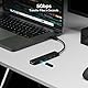SABRENT USB C Hub mit HDMI 4K 60Hz, 3X USB A, PD 100W Ladegerät, 5-in-1 Multiport Adapter Mehrfach Dock, USB-C Port Dongle kompatibel mit MacBook, iPhone 15/16, iPad, Steam Deck, Laptop, PC (HB-TC5P)