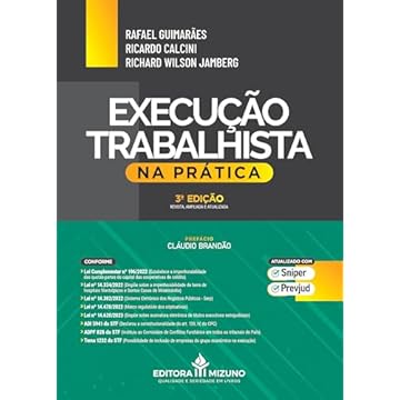 Capa do livro Execução Trabalhista na Prática 3ª edição