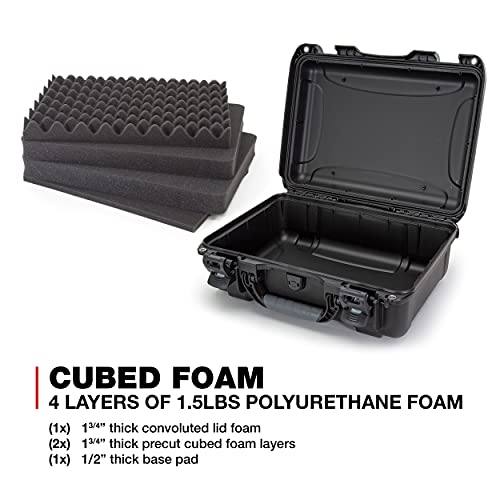 Nanuk 925-1001 Waterproof Hard Case With Foam Insert - Black #TOP4