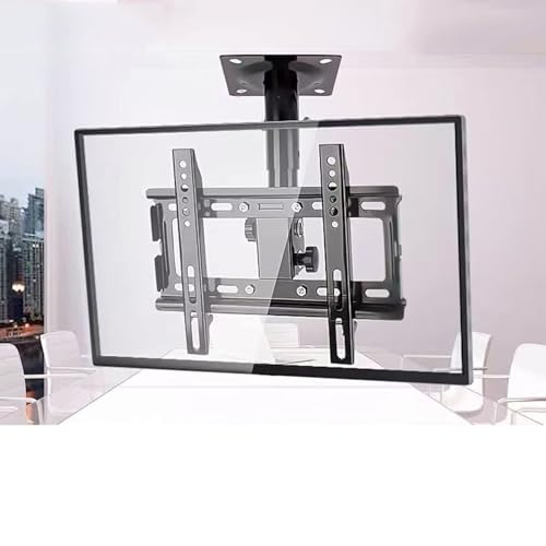 Support TV réglable plafond contre les reflets sur écrans plats de 32 à 55 pouces