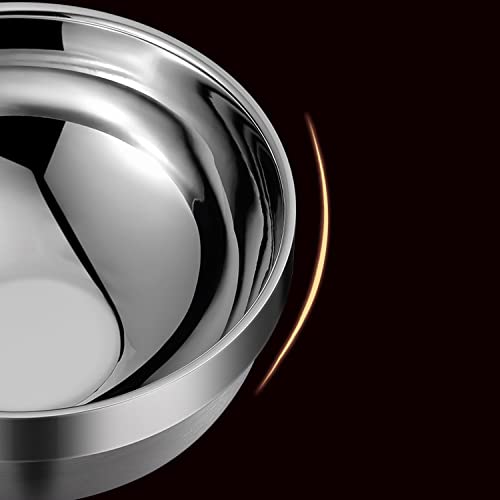 Liangchuang Heat Insulated Stainless Steel Bowls, Sus 304, Double Walled Multipurpose, 30 Oz, Perfect Snack Bowls For Serving Ice Cream Or Hot Soup, Cereal, Rice, Noodles, Salad. (2 Pack) #TOP2