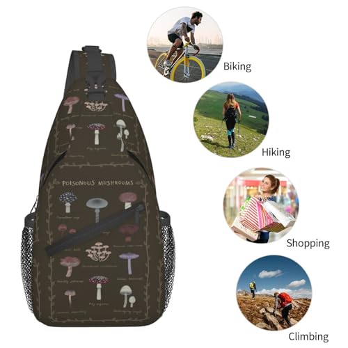 Bolso bandolera cruzado para ciclismo y senderismo miniatura 5