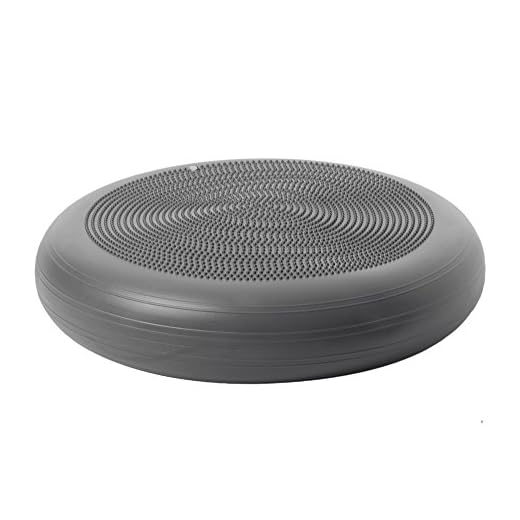 Togu 401408 Dynair Extreme Balancekissen, Anthrazit, 80 cm