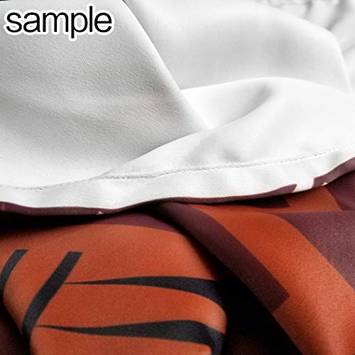 Hommomh 42 X 63 Inch Curtains (2 Panel) Grommet Top Darkening Blackout Room Americana Flag Deer #TOP2