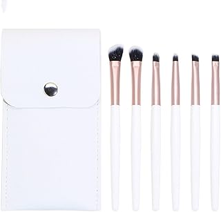 6 x cosmetic brush set, portable, with eye sh...