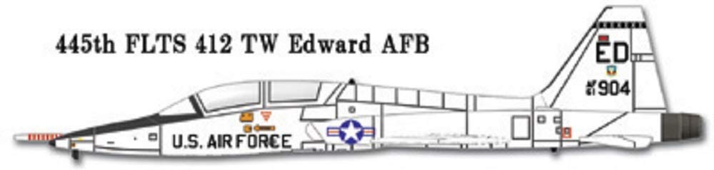 Fox One Design 1/144 US Air Force T-38 Talon 445th FLTS 412 TW