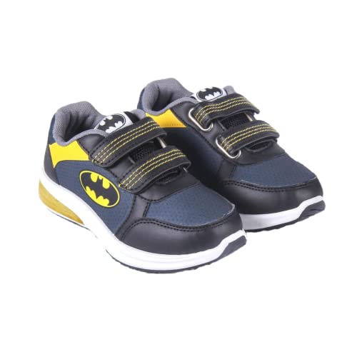 Batman Zapatos para Niño, Calzado Deportivo, Deportivas Diseño DC Comics, Deportivas Luces para...