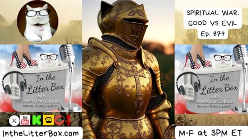 SPIRITUAL WAR: GOOD VS EVIL | In the Litter Box w/ Jewels & Catturd – Ep. 879 9/11/2025 Podcast Por arte de portada
