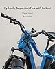 OKAI Ranger Electric Bike, 45 Miles Fat Tire eBike with Suspension Fork, 28mph Power by 1000W Motor, 8-speed Drivetrain, All Terrain Electric Bike for Adults, 705.6Wh Removable Battery Heavy-duty Bike #4