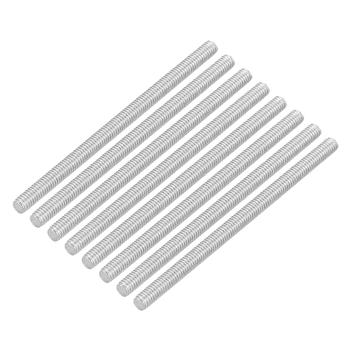 Kit Barre Filettate M3 X 300mm In Acciaio 304 | 2 Barre Con Dadi E Rondelle