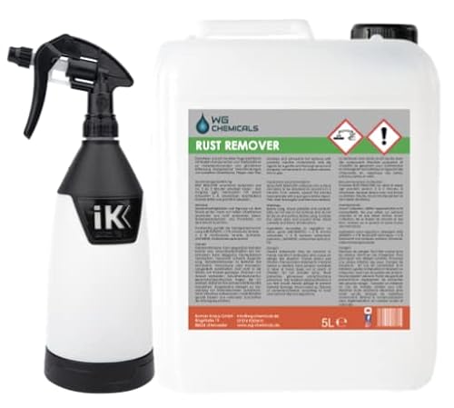 WG CHEMICALS Rust Remover | Flugrostentferner | säurefrei & pH-neutral | mit Sprühflasche IK Multi 1.5 Cover