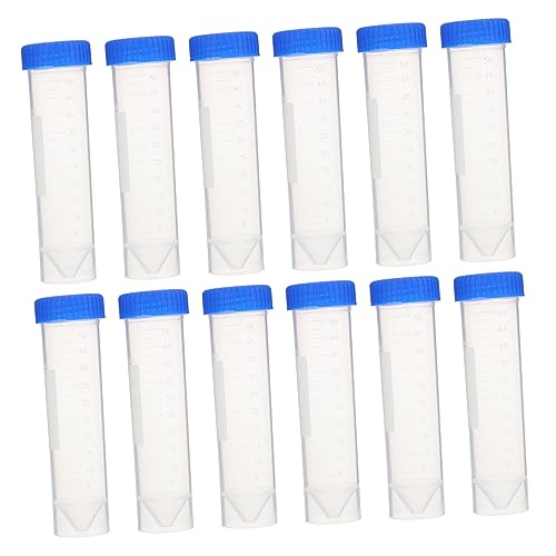 JECOMPRIS - JECOMPRIS Tubes à Centrifuger 50 Ml Autoportants Bouchon à Vis 50 Pièces, Flacons Pour Laboratoires Scientifiques, Tubes Plastique Précis Et Étanches Pour Tests En Laboratoire