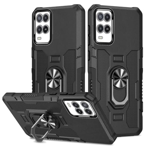 Coque Oppo A54 4G antichoc avec anneau pour sécuriser vos chutes de mobile