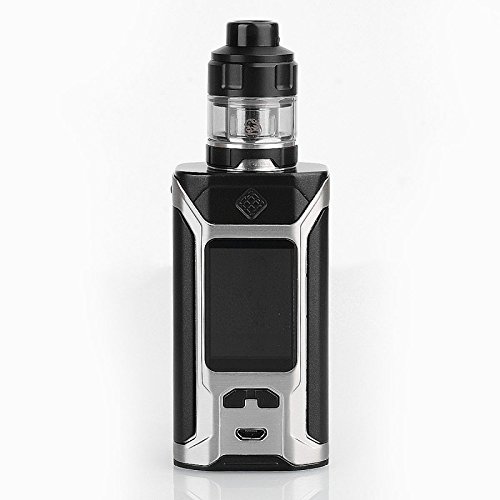 WISMEC SINUOUS RAVAGE 230 Kit con 200 W RAVAGE 230 TC Box MOD y 2 ml GNOME Evo Tank 0.4 ohm WM 01 Coil No Battery Vaping Kit, sin nicotina, sin líquido E (astilla)