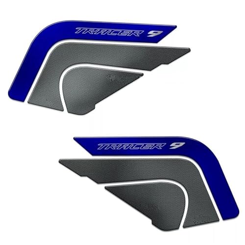 Pad réservoir moto YAMAHA TRACER 9 anti-rayures et grips latéraux
