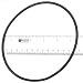 Pentair 85015100 Bottom O-Ring Replacement Admiral S20 Pool and Spa Skimmer