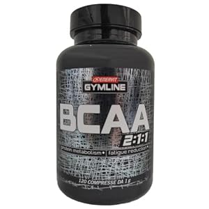 ENERVIT 70815 Gymline Muscle B.C.A.A., Integratore Alimentare, 120 Compresse