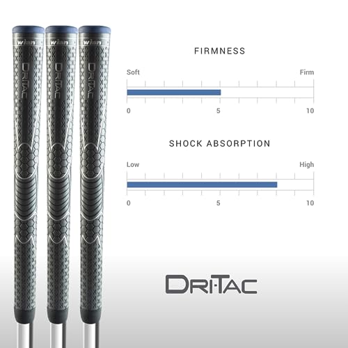 Winn Dri-Tac Midsize Grip (+1/16), Dark Gray - Image 5
