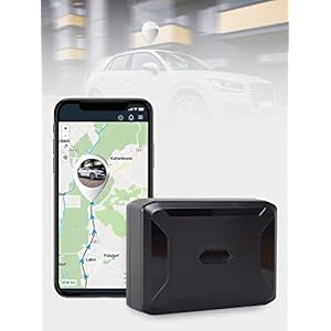SALIND GPS Tracker met magneet – Geschikt voor auto’s, machines, boten en meer met een batterij die het 90 dagen…