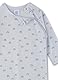 Sanetta Baby-Overall hellblau Regenbogen | Praktischer und bequemer Unisex-Strampler aus Bio-Baumwolle. Baby Overall