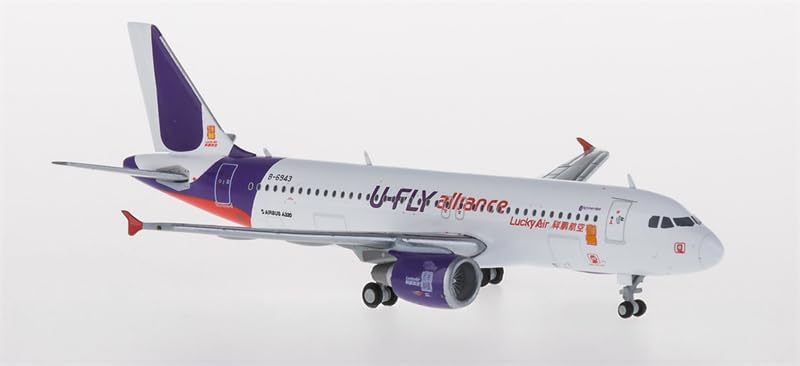 航空機モデル完成品 moderu for JC Wings for Lucky Air for Airbus A320 B-6943