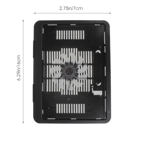 Base para laptop silenciosa con ventiladores SEWACC miniatura 2