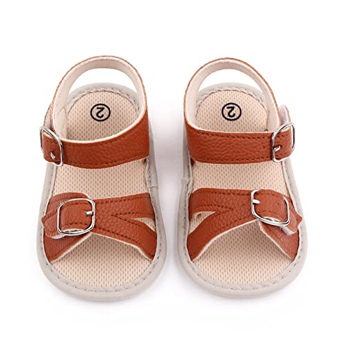 Baby Shoes Fashion Soft Soled Toddler Shoes Breathable Hollow Baby Sandals Shoes for Boys Wide Width2