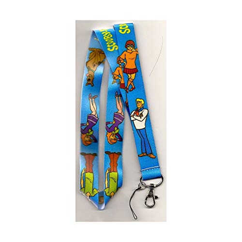 1 X Scooby Doo and Gang Lanyard Keychain and Badge Holder