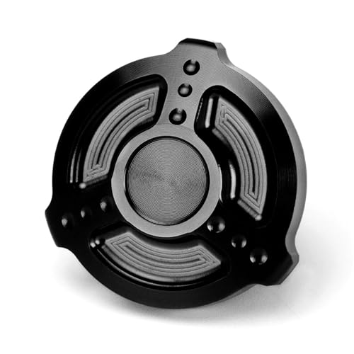 オイルフィラーキャップ に適合する NT1100 NT 1100 2022 2023 用 バイクエンジンオイルフィルターカッププラグカバーアクセサリー M20 2.5インチ アルミオイルフィルターキャップ(Black)