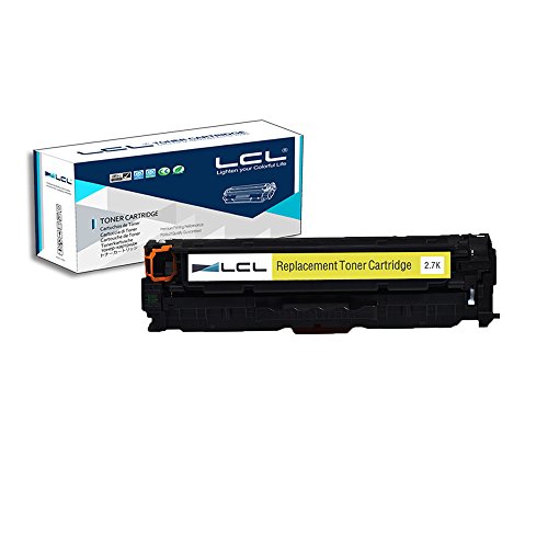 LCL(TM) 312A CF382A (1-Pack, Giallo) Cartucce di