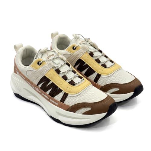 Image of YOHO Men's Sneakers Jipsi | Stylish, Comfortable, Anti Skid & Breathable | Walking, Jogging & Lace Up Casual Sport Shoes for Man /Gents