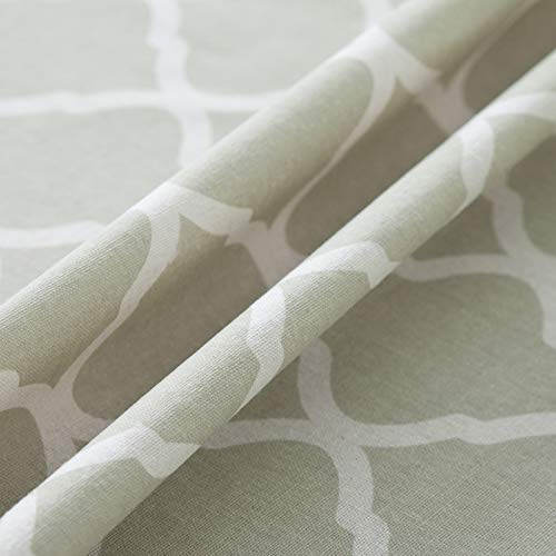 Nappe picnic et décoration de table moderne en lin vert clair - 7