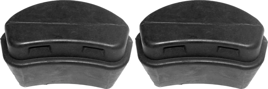 APDTY 106317x2 Front Suspension Rubber Jounce Bumper Bump Stop Set (Pack Of 2)