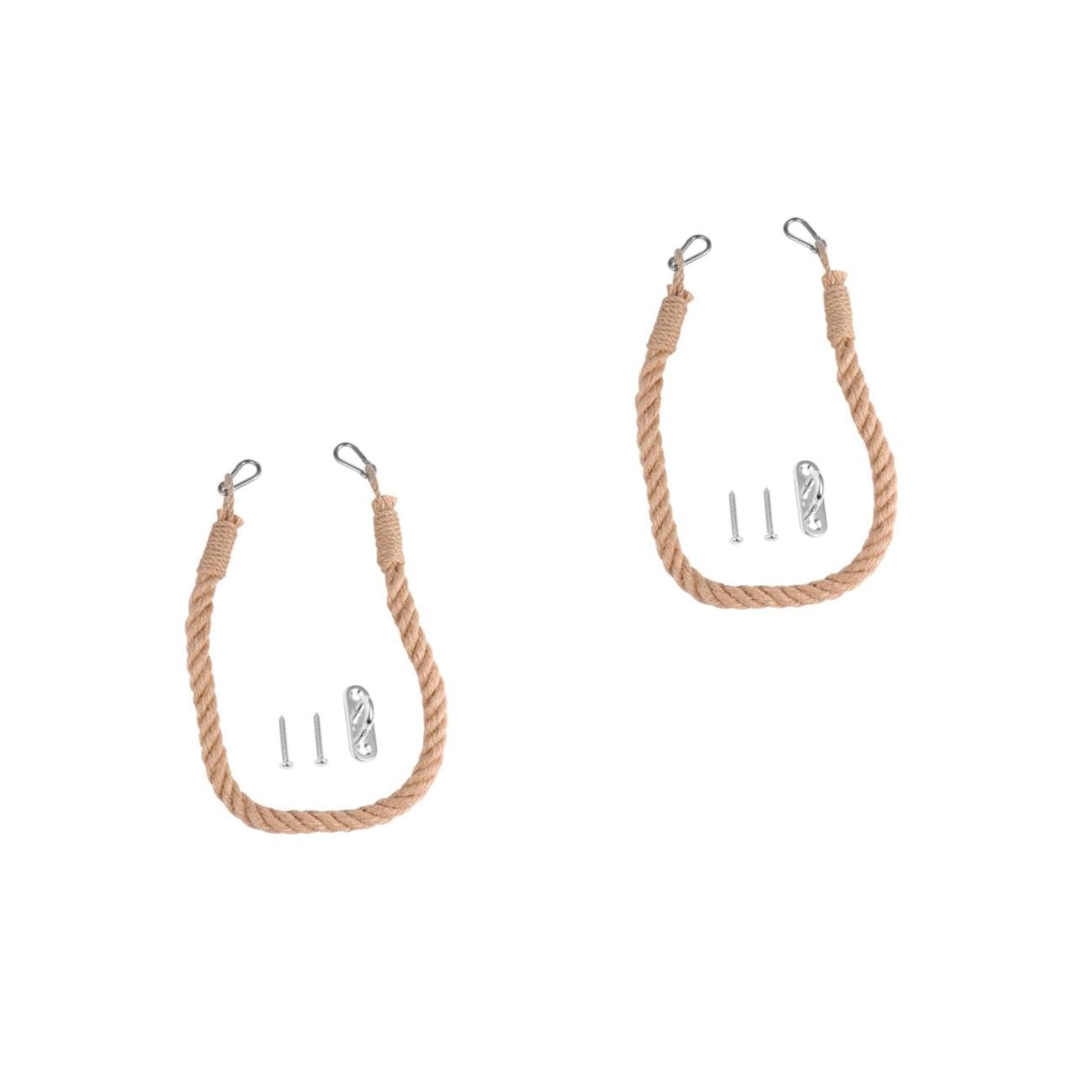 Holibanna 2 Piezas Portarrollos de Papel higiénico sin perforar macramé Soporte de Papel higiénico Estante de Almacenamiento de Papel higiénico contenedor de Papel higienico