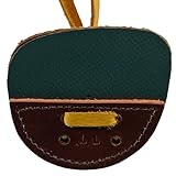 Serious Archery Hornet 3-Under Duratab – Handmade USA Leather Finger Tab for Traditional Archery (Bison & Elk) - Available in Medium or Large Sizes – Right or Left Hand Options (Large Left-Handed)