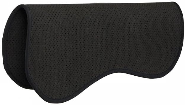 LeMieux Non-Slip Half Pad - Horse Riding Saddle Blanket - Black
