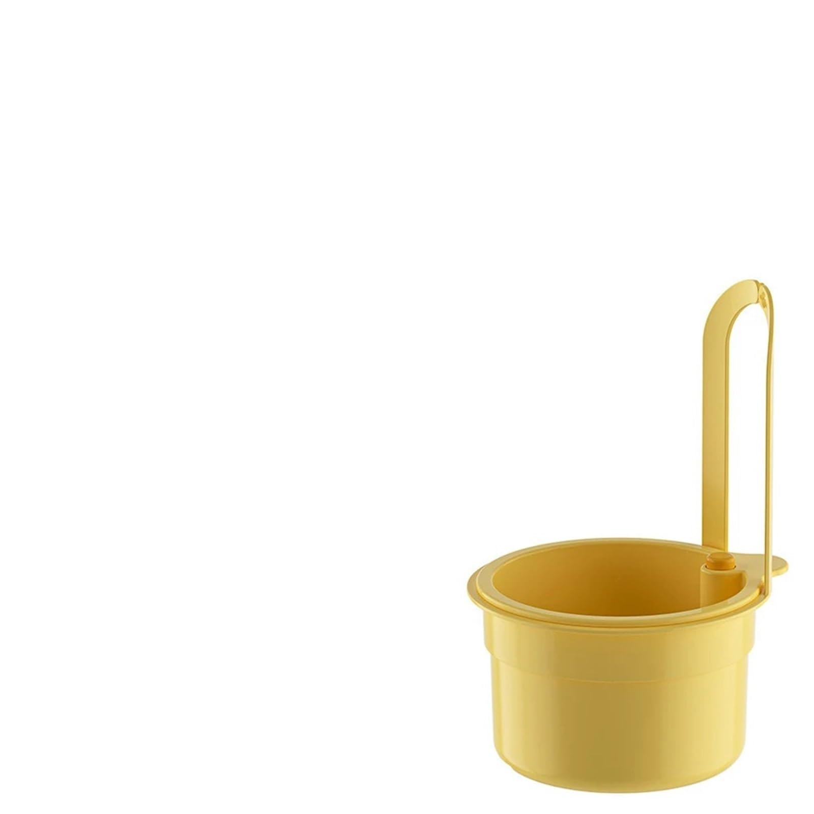 Vegetables Washing Basket Snap Button Hanging Sink Colander Multifunctional Faucet Filter For Fruit Vegetable(Yellow)