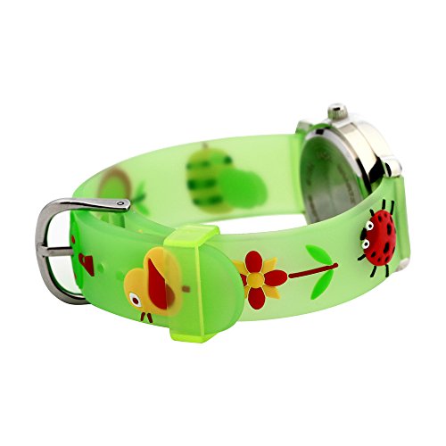 3D Insects Designer Rubber sport watches Baby casual Gift sports wrist Watch christmas gift4